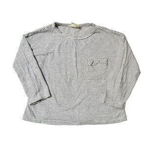 Zara Striped Pocket Shirt Size 4